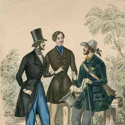 3 Men in a Wooded Setting
