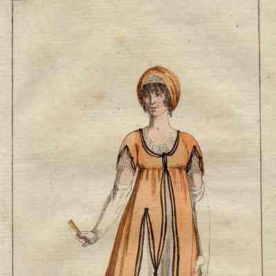 Orange Asymmetrical Tunic