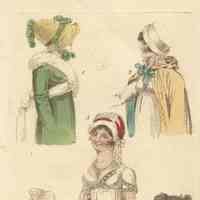 5 Half Ladies, Muff, Trippets, and Headwear