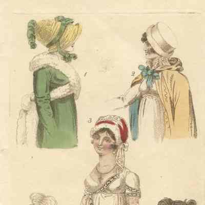 5 Half Ladies, Muff, Trippets, and Headwear