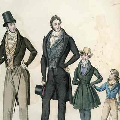 Gentlemen’s Fashions for June 1832. Morning & Evening Dresses
