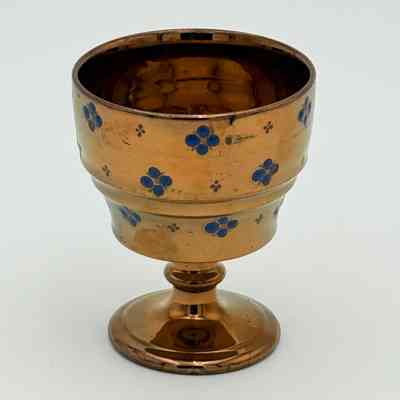 Copper Luster Goblet