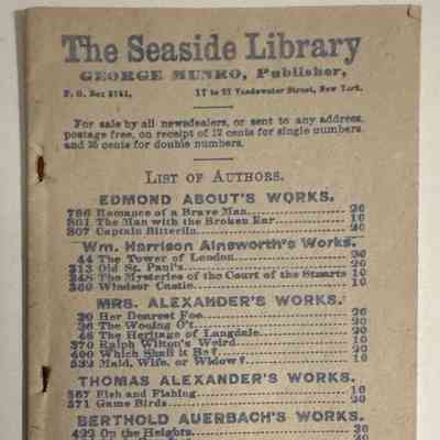 Seaside Library Catalog, The