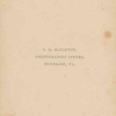 Photographer Stamp (Back)