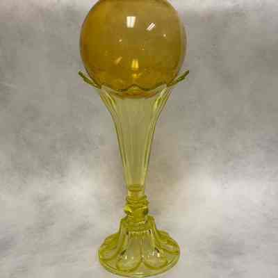 Vase and Witch Ball