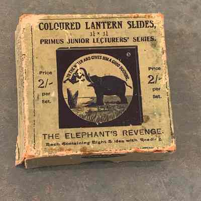 Transparency, Lantern Slide