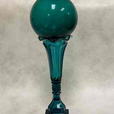 Vase and Witch Ball