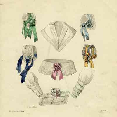 Lingerie Articles, Including Handkerchief