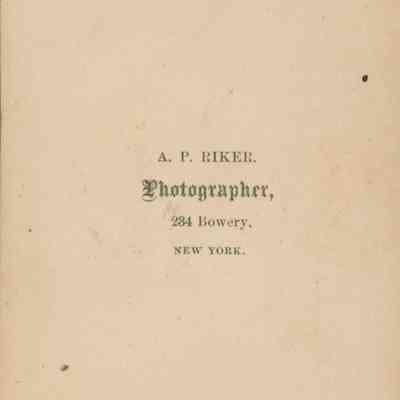Photographer Stamp (Back)