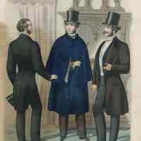 3 Men, One in Blue Cloak