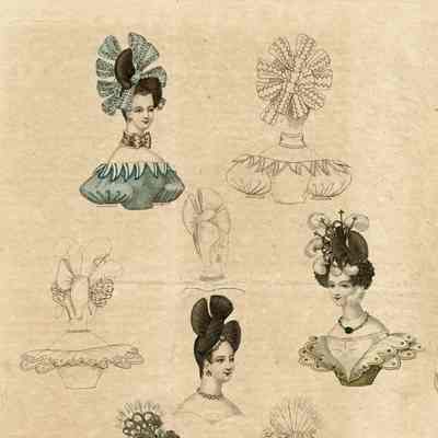 8 Heads with Elaborate Coiffure Views