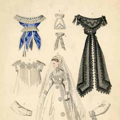 Bride, Chemise, Pelerine-Fichu, Etc.