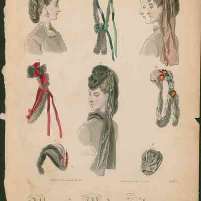 Allgemeine Moden-zeitung Leipzig 1869