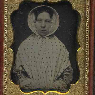 Lady Wrapped in Shawl