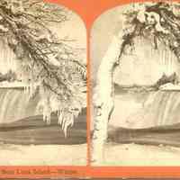 American Fall from Luna Island - Winter