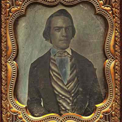 Man with Striped Vest