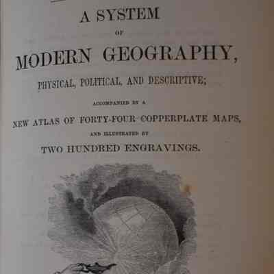 System of Modern Geography, S