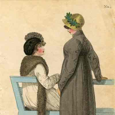 Promenade Dresses, Park Bench
