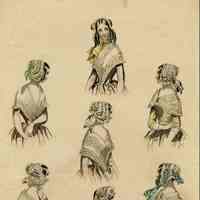 7 Torsos Displaying Muslin Pelerines