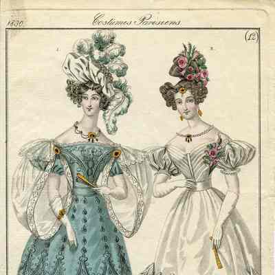 2 Ladies, Opera and Ball Dress