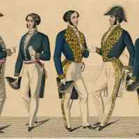 5 Men in Military Uniforms
