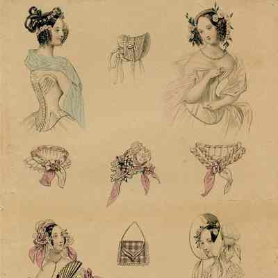 4 Torsos Including a Corset, 5 Accessories