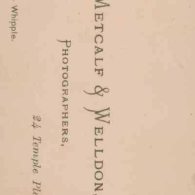 Photographer Stamp (Back)
