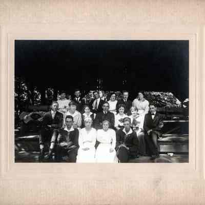 Brooks Grove Church Sunday School Picnic, 1918