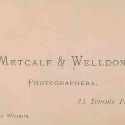 Photographer Stamp (Back)