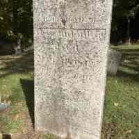 Chase Richardson's gravestone, Hillside Cemetery, Clarendon, NY