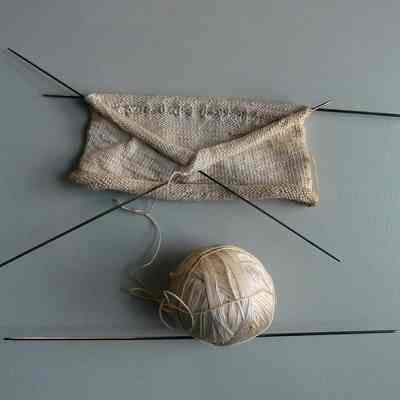 Knitting, Unfinished
