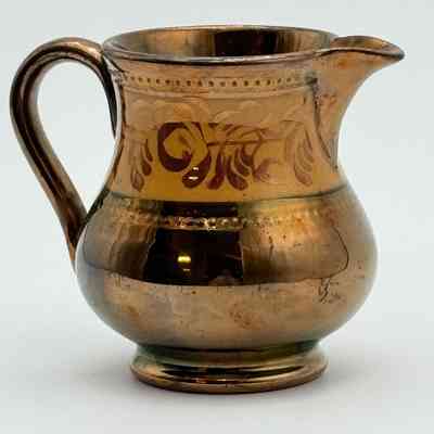 Copper Luster Pitcher