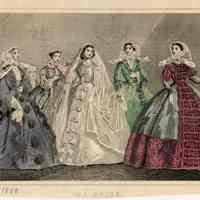 Bride and Friends in a Parlor - Image 2