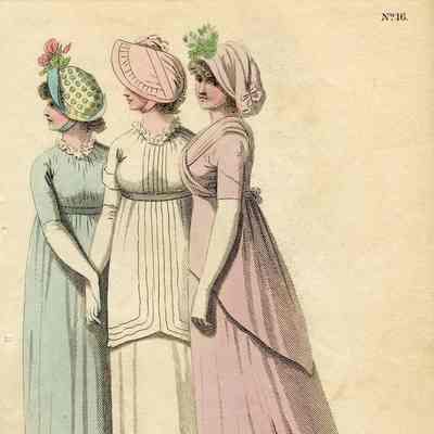 Ladies in Pink, White, Blue