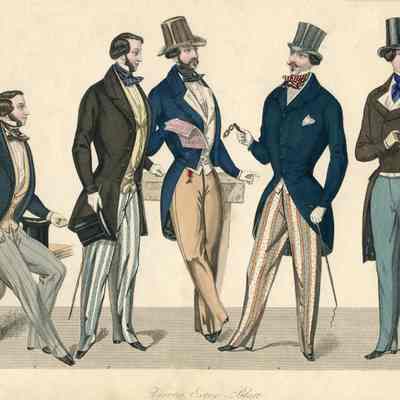 5 Men in Striped Pantaloons