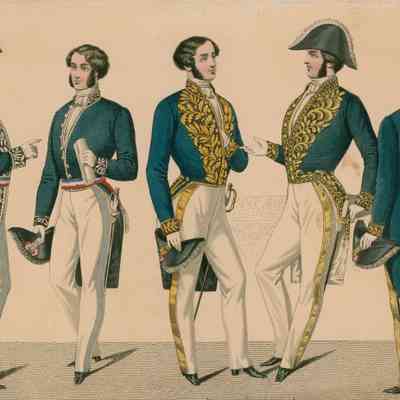 5 Men in Military Uniforms