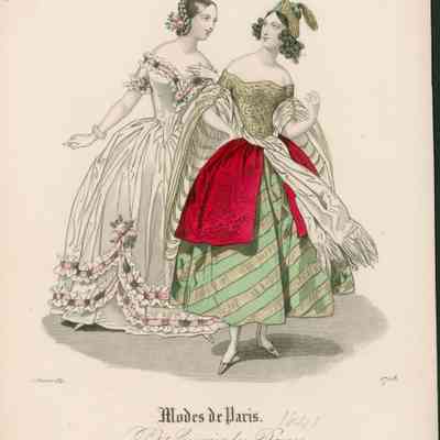 Ball Gown and One in Fancy Dress