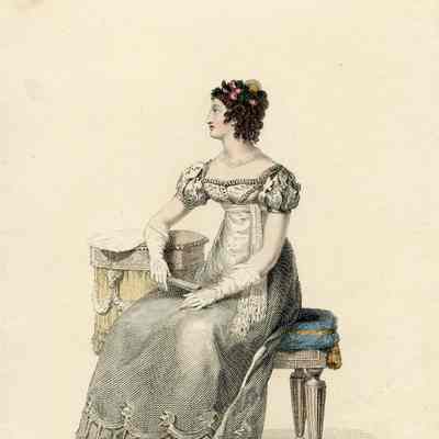 Evening Dress, Pale Blue