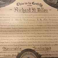 Honorable Discharge Certificate - Image 2