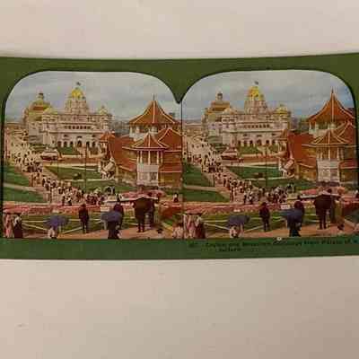 Ceylon and Brazilian Buildings from Palace of Agriculture