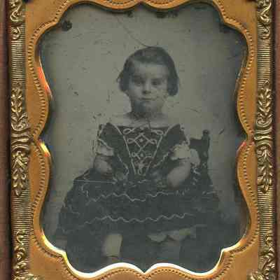 Little Boy in Military Dress