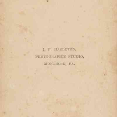 Photographer Stamp (Back)