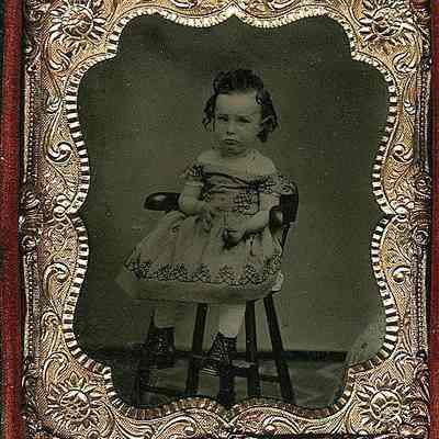 Boy with Briad on Dress