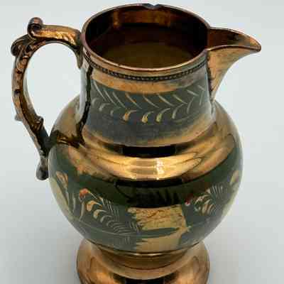 Copper Luster Pitcher