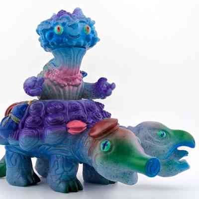 Chibi Krackle & Klong with Morel Snacks set