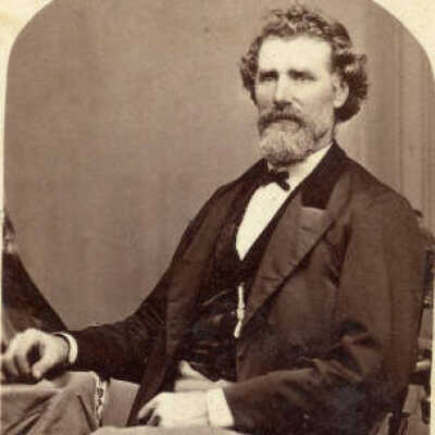 Portrait of an unidentified man.