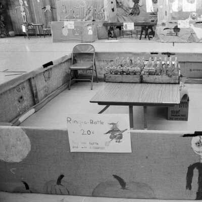 Sonora Elem. School Halloween Carnival setup