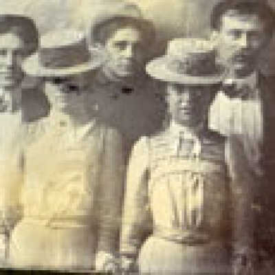 Unidentified Group Of Men And Women