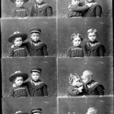 Unidentified Young Children