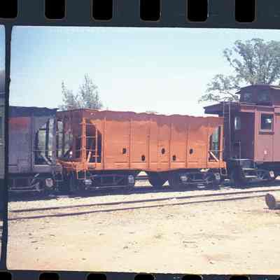 Ore car & Pickering Caboose #3